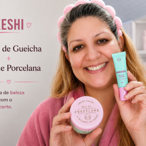✨ Kit Kokeshi – Olhos de Gueicha + Pele de Porcelana